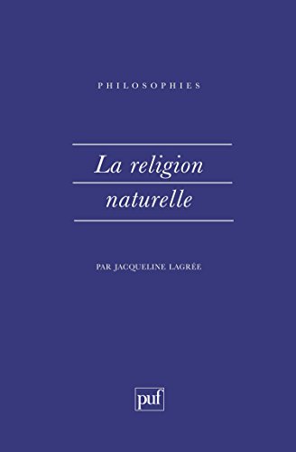 La religion naturelle