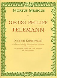 Telemann G.P. - Die Kleine Kammermusik 6 Pitas