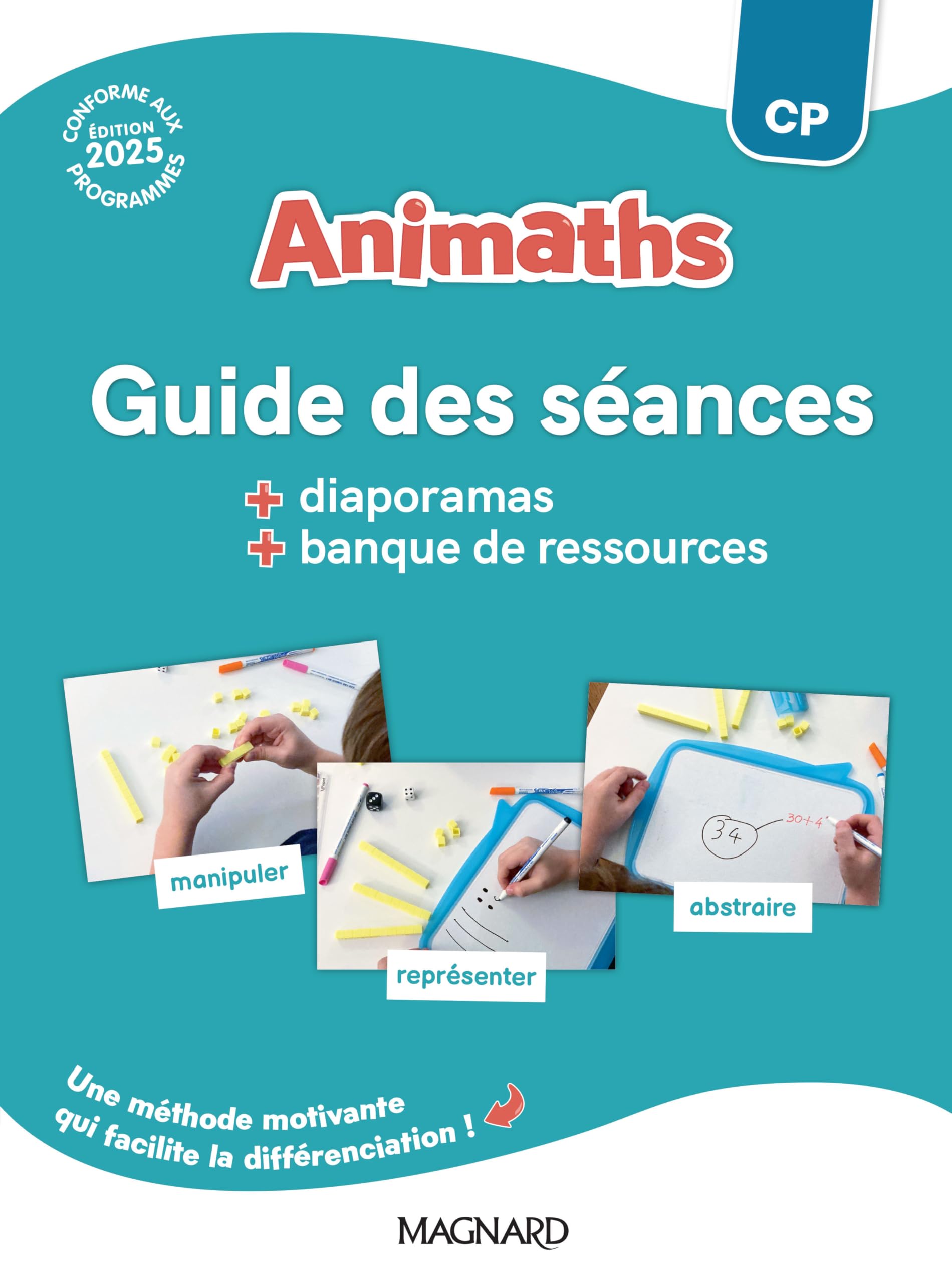 Animaths CP (2025) - Guide pédagogique + Banque de ressources