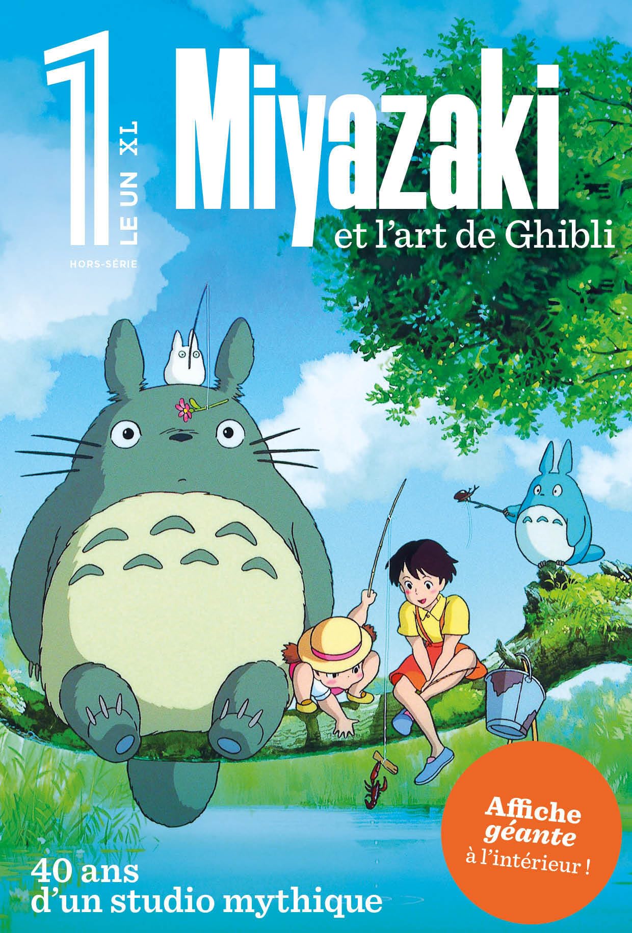 Le 1, hors-série XL. Miyazaki et l'art de Ghibli: 40 ans d'un studio mythique