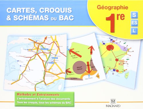 Cartes, croquis & schémas du Bac 1e S ES L: Méthodes et Entraînements - Roger Reineri, Jean-François Joly, Benoît Lisbonis, Michaël Pardon