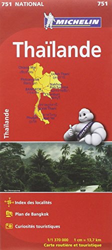 Carte Nationale Thaïlande / Thailand