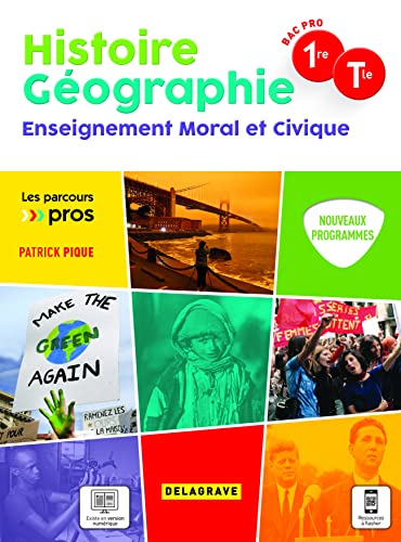 Les parcours pro: histoire géographie EMC: 1re, terminale Bac pro - pochette élève (édition 2021)