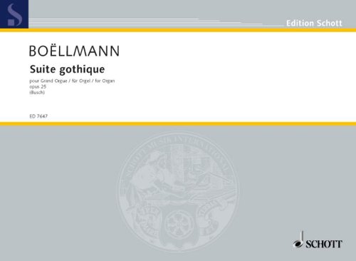 Boëllmann - Suite Gothique Op. 25 - Orgue