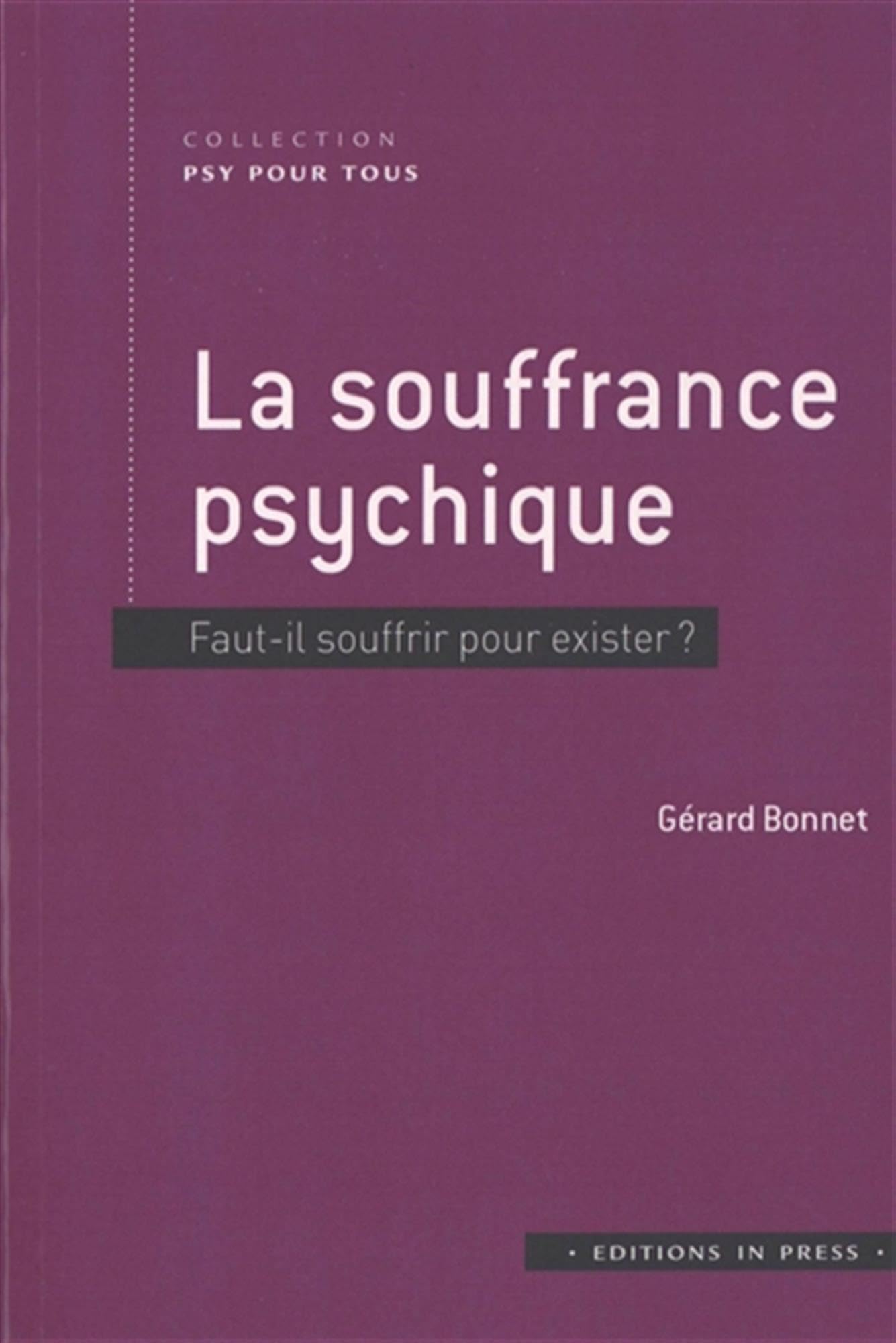 La souffrance psychique