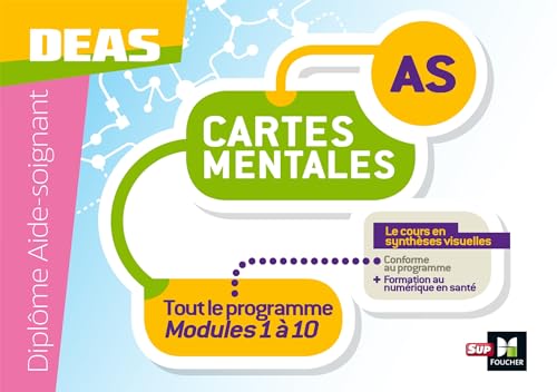 Tout le programme en cartes mentales - Diplôme Aide-Soignant - DEAS