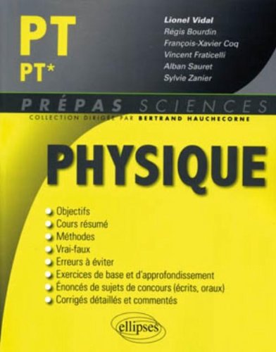 Physique PT-PT* - Lionel Vidal, Collectif