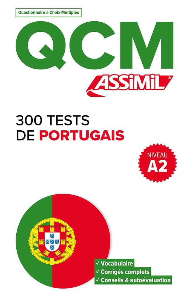 QCM: 300 tests de portugais - A2