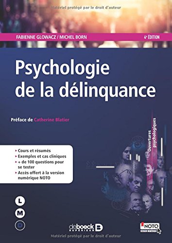 Psychologie de la délinquance (4e édition)