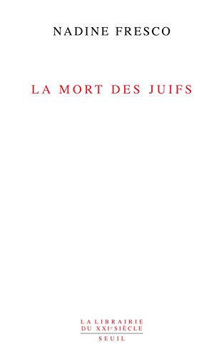 La Mort des juifs