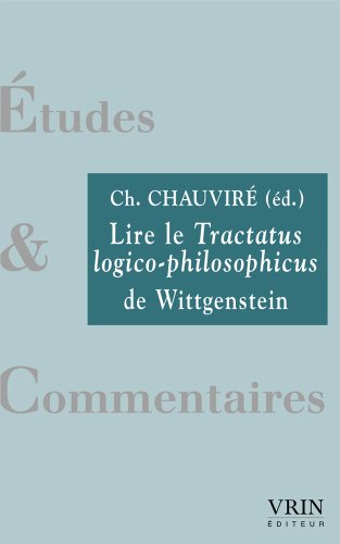 Lire le tractatus logico-philosophicus de Wittgenstein