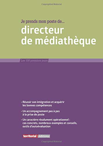 Je prends mon poste de directeur de médiathèque - M Fabrice Anguenot, M Joël Clérembaux, M Thierry Giappiconi
