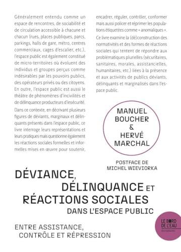 Déviance, délinquance et réactions sociales dans l'espace public