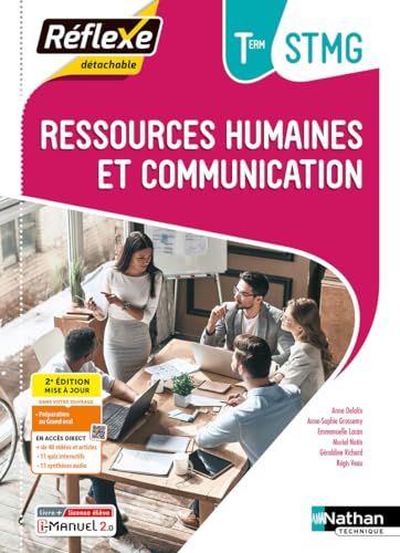 Pochette Réflexe - Ressources humaines et Communication Tle STMG BAC STMG - 2024 - Pochette - élève - + iManuel