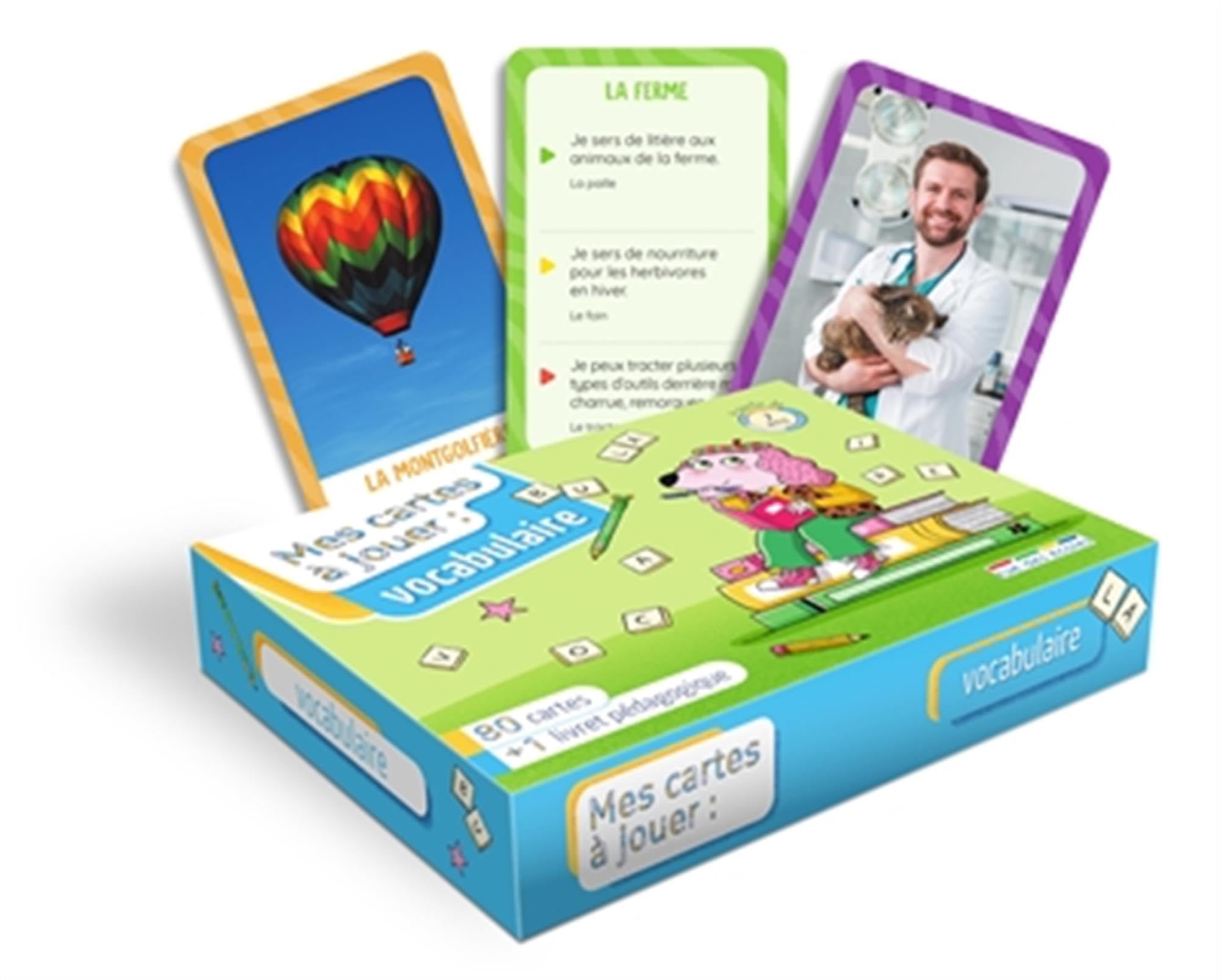 Mes cartes à jouer: Vocabulaire