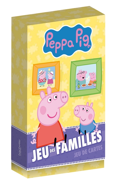Peppa Pig: jeu des familles: jeu de cartes