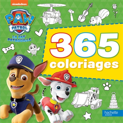 La Pat' Patrouille: 365 coloriages