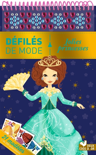 Jolies princesses: livre à spirale