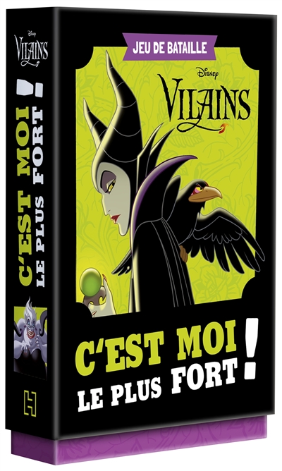 DISNEY VILAINS - Jeu de cartes - C'est moi le plus fort! - Bataille