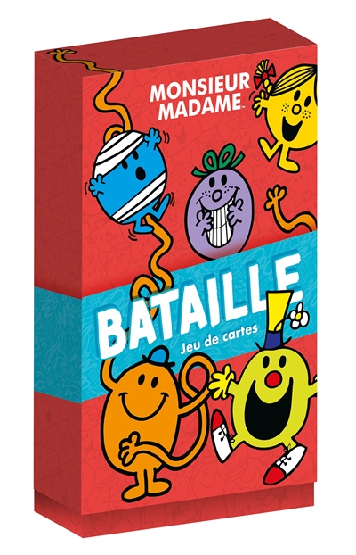 Monsieur Madame: bataille: jeu de cartes
