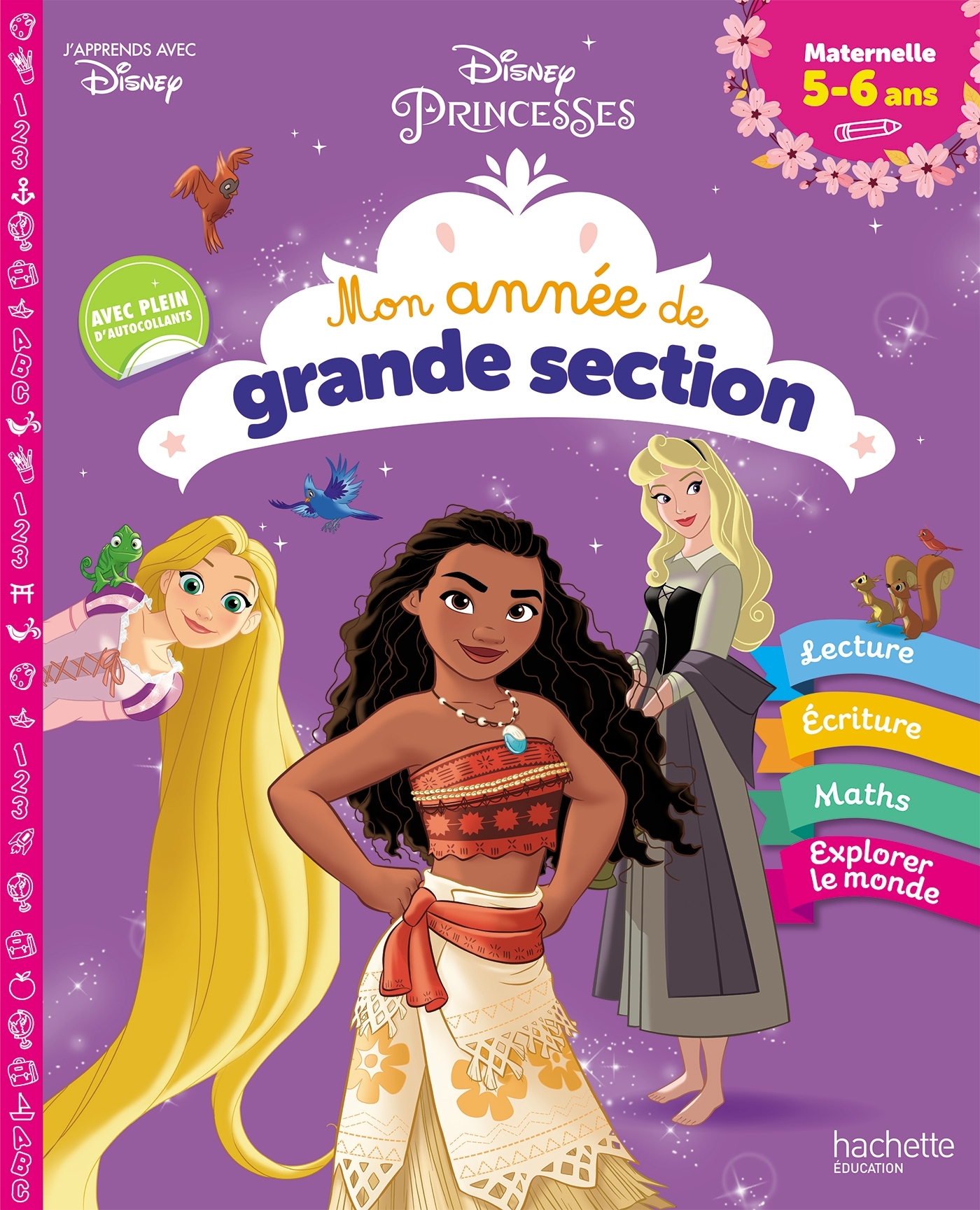 Disney princesses: mon année de grande section: maternelle 5-6 ans