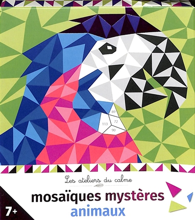 Mosaïques mystères Animaux - mini boîte avec accessoires