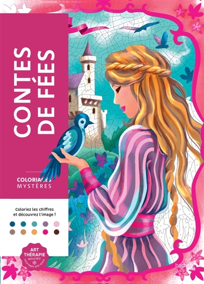 Coloriages mystères: Contes de fées