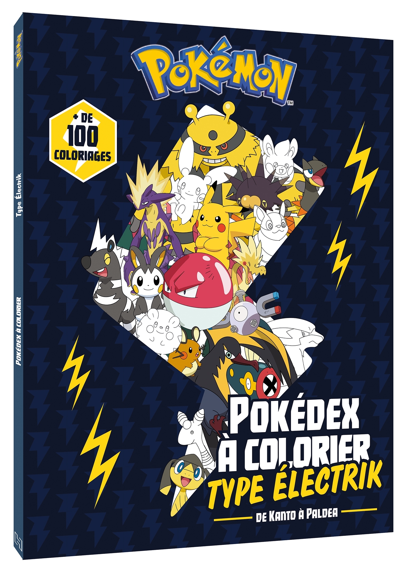Pokémon - Pokedex à colorier - Pokémon Électrik - Pokedex à colorier