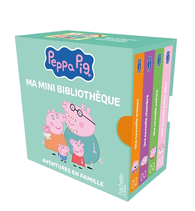 Peppa Pig - Ma mini bibliothèque - Aventures en famille