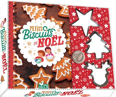 Petits biscuits de Noël: coffret avec accessoires