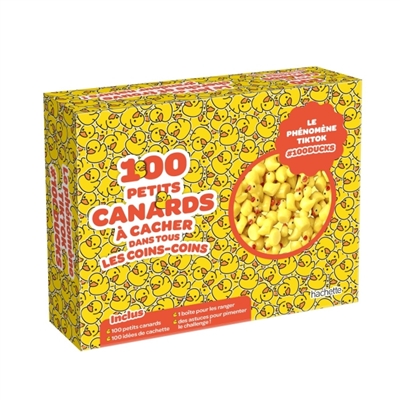 100 Petits Canards Jeu De Recherche Plastique Multicolore 16 X 13 X 4,2 Cm Hachette Pratique