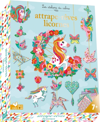 Attrape-rêves Licornes: coffret avec accessoires
