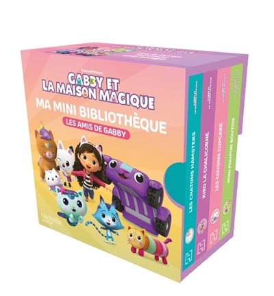 Gabby et la maison magique: les amis de Gabby: ma mini bibliothèque