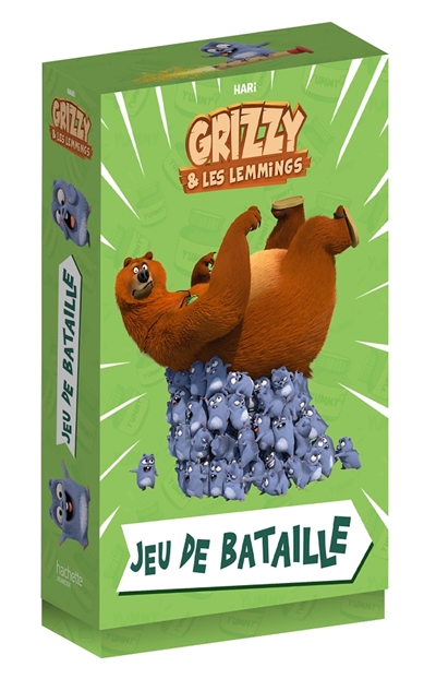 Grizzy - Boîte de cartes - Jeu de bataille - Boite de cartes