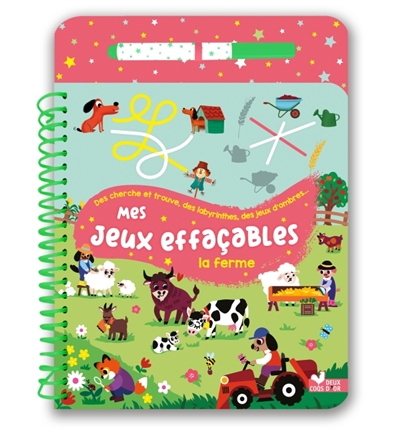 Mes jeux effaçables: La ferme