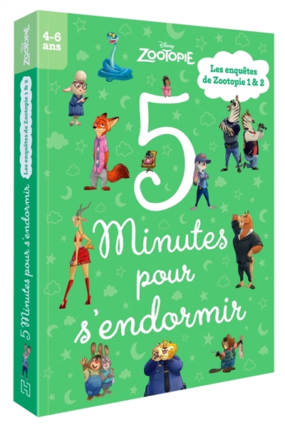 ZOOTOPIE 1 & 2 - 5 Minutes pour s'endormir - Enquêtes à Zootopie - Disney