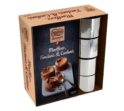 Coffret Moelleux, fondants & coulants Nestlé - Le coffret parfait pour les desserts
