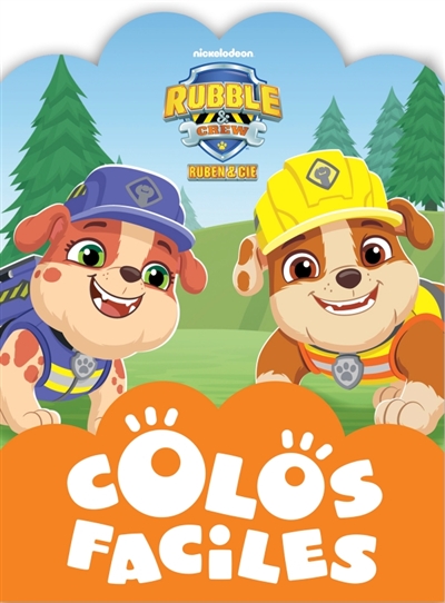 Ruben & Cie: Colos faciles: Livre de coloriages