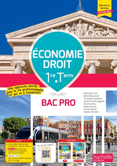 Economie-Droit - 1re/Term Bac Pro - Livre élève - éd. 2026