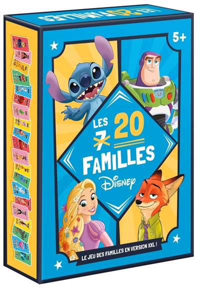 Les 20 familles Disney: le jeu des familles en version XXL!