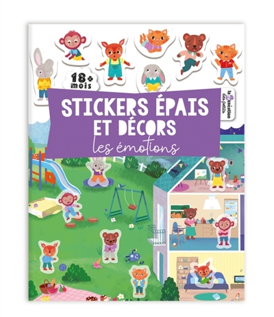 Stickers épais et décors: Les émotions