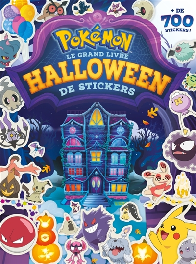 Pokémon: Le grand livre de stickers Halloween