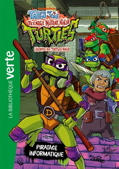 Tales of the teenage mutant ninja Turtles: légendes des Tortues ninja. Vol. 4. Piratage informatique