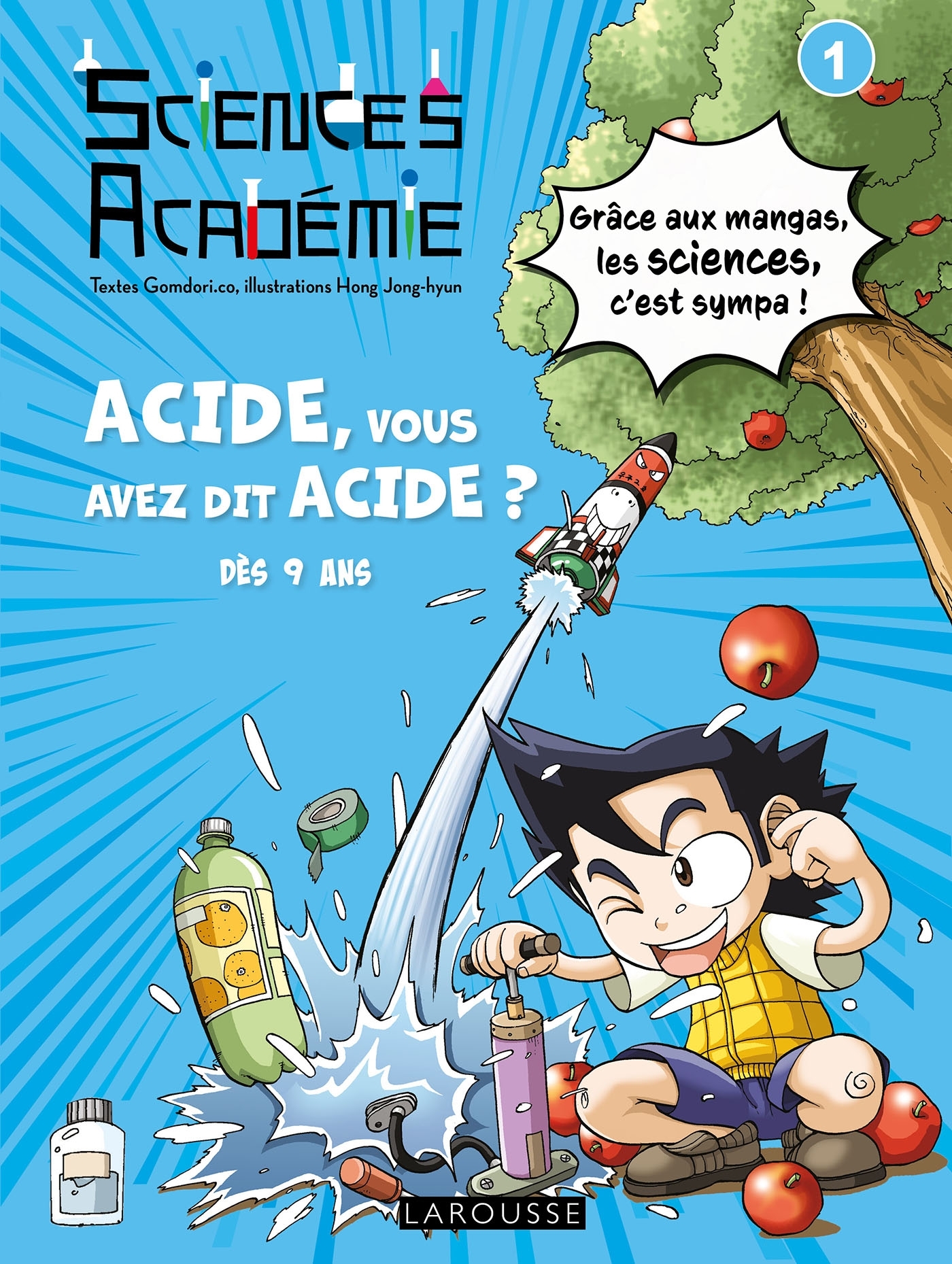 Sciences Académie en manga - Acide, vous avez dit acide?