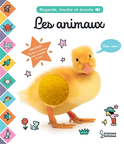 Les animaux - Regarde, touche et écoute