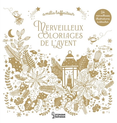 Merveilleux coloriages de l'Avent
