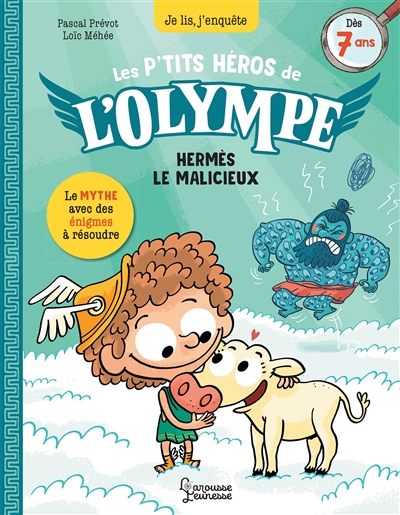 Les petits héros de l'Olympe - Hermès - Je lis, j'enquête