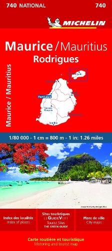 Carte Nationale Maurice / Mauritius - Rodrigues