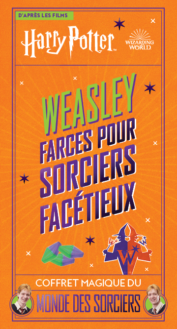 Weasley, farces pour sorciers facétieux: coffret magique du monde des sorciers: d'après les films Harry Potter