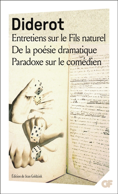 Entretiens sur Le Fils naturel - De la poésie dramatique - Paradoxe sur le comédien